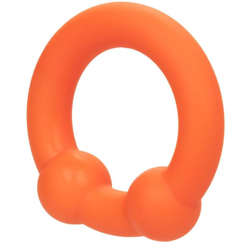 Alpha orange Doppelkugelring