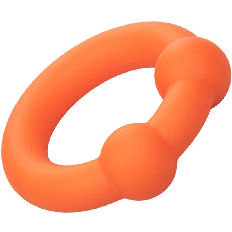 Alpha orange Doppelkugelring