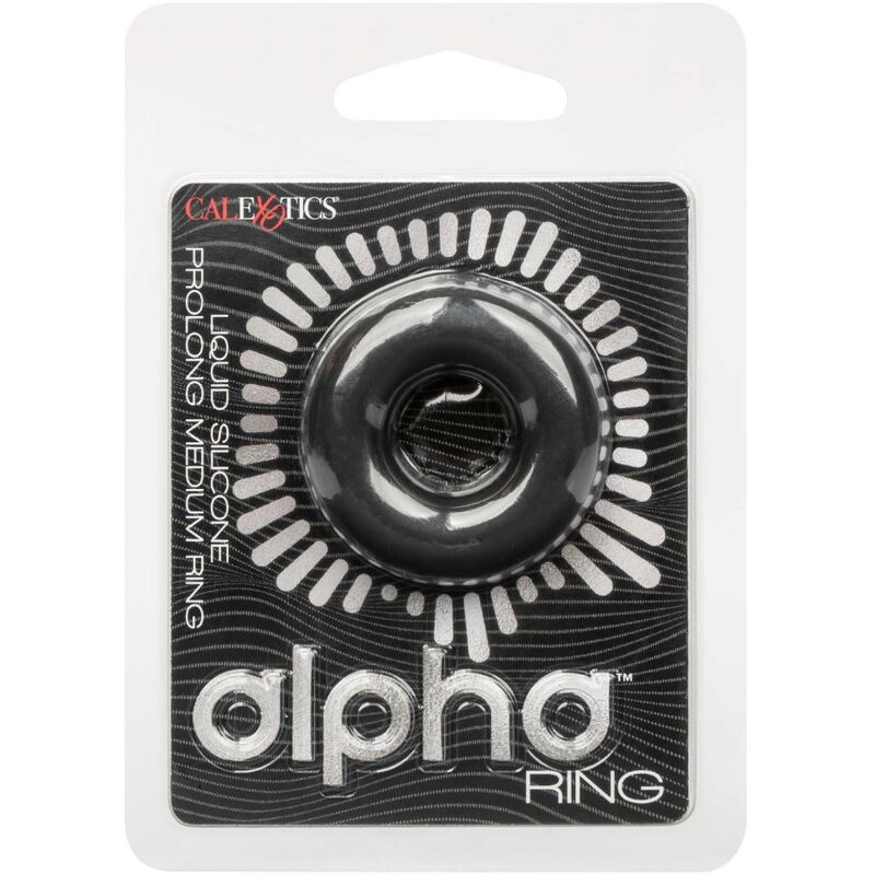 CALEXOTICS - ALPHA MEDIUM EXTENDED RING BLACK