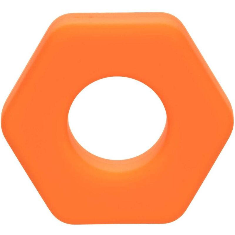 CALEXOTICS - ALPHA RING EXTENSION SEXAGON ORANGE