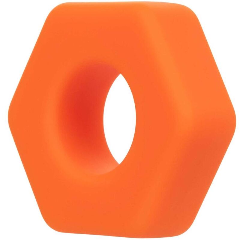 CALEXOTICS - ALPHA RING EXTENSION SEXAGON ORANGE