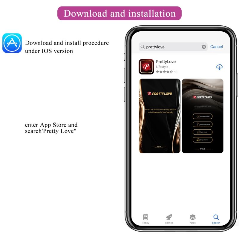 PRETTY LOVE - DOREEN WIEDERAUFLADBARES VIBRATIONS-EI LILA