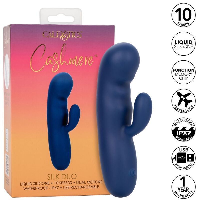 CALEXOTICS - KASCHMIR-DUO BLAUE SEIDE