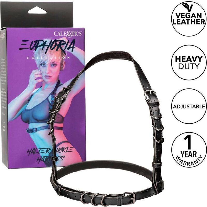 CALEXOTICS - EUPHORIA GESCHIRRSCHNALLE SCHWARZER HALTER
