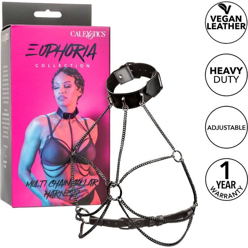 CALEXOTICS - EUPHORIA HARNESS MEHRKETTEN-HALSKETTE
