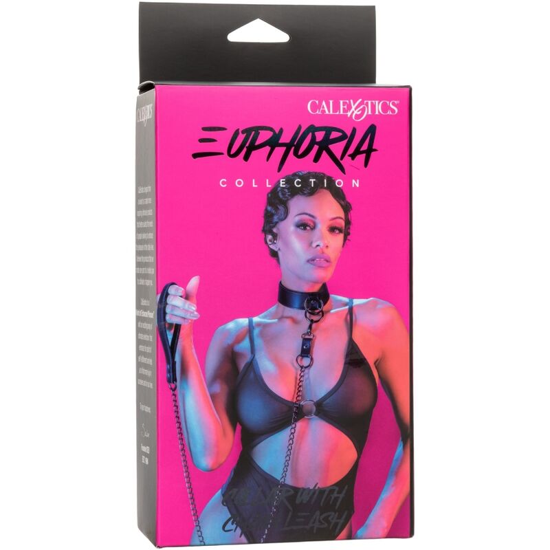 Euphoria Halsband mit Kettenleine