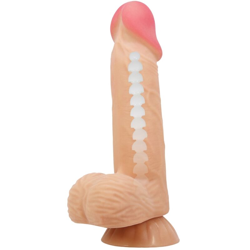 PRETTY LOVE – SLIDING SKIN SERIE REALISTISCHER DILDO MIT SAUGNAPF SLIDING SKIN 20,6 CM