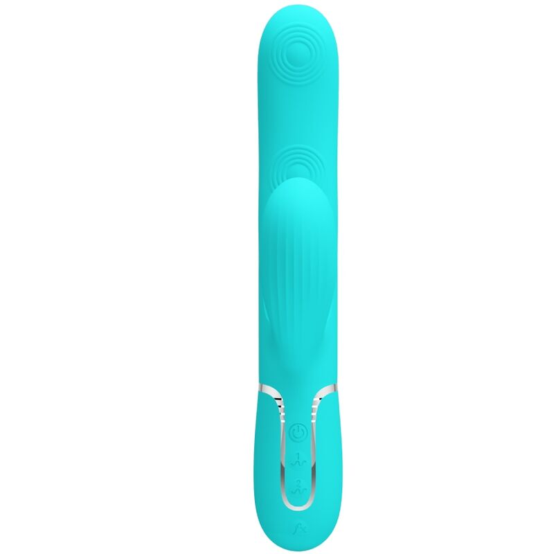 Perlita 3-in-1 Multifunktions-G-Punkt-Vibrator, Aquagrün