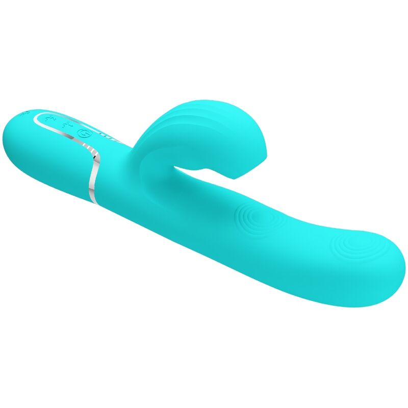 Perlita 3-in-1 Multifunktions-G-Punkt-Vibrator, Aquagrün