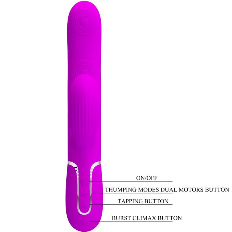 Perlita Lila 3-in-1 Multifunktions-G-Punkt-Vibrator