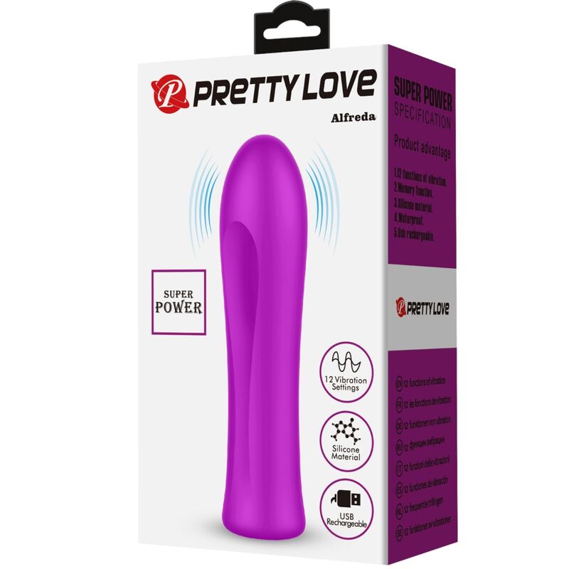 Alfreda superstarker lila Vibrator