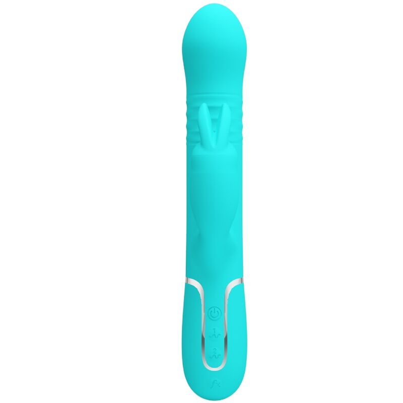 PRETTY LOVE - COALE HABBIT VIBRATOR AQUA GREEN BEADS