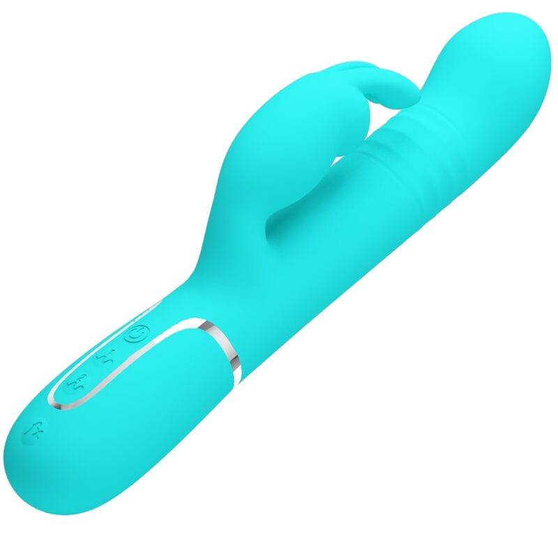 PRETTY LOVE - COALE HABBIT VIBRATOR AQUA GREEN BEADS