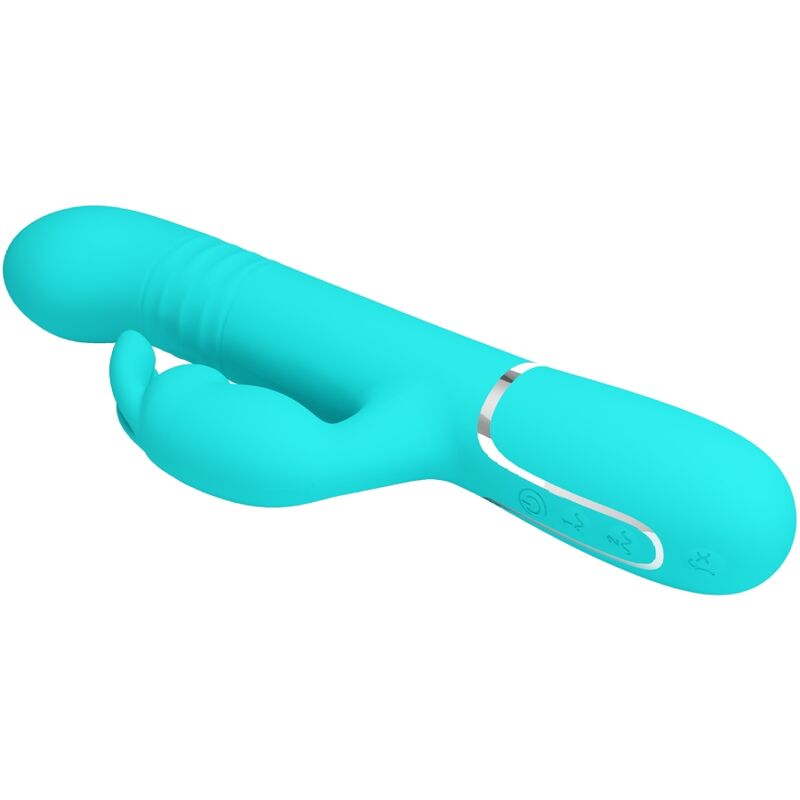 PRETTY LOVE - COALE HABBIT VIBRATOR AQUA GREEN BEADS