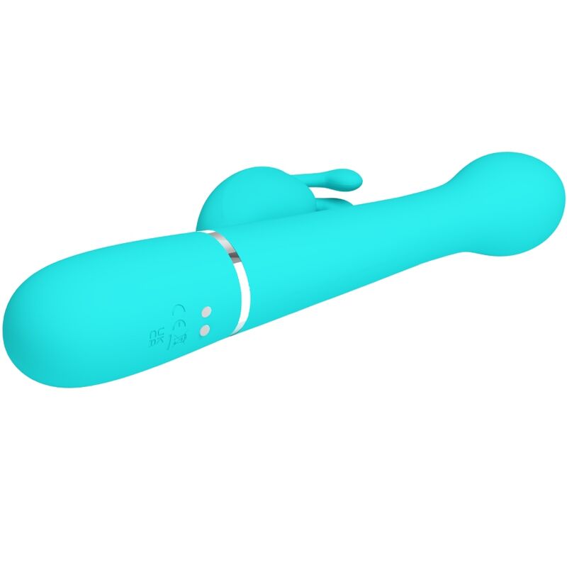 Dejon Rabbit 3-in-1 Multifunktionsvibrator Aqua Green