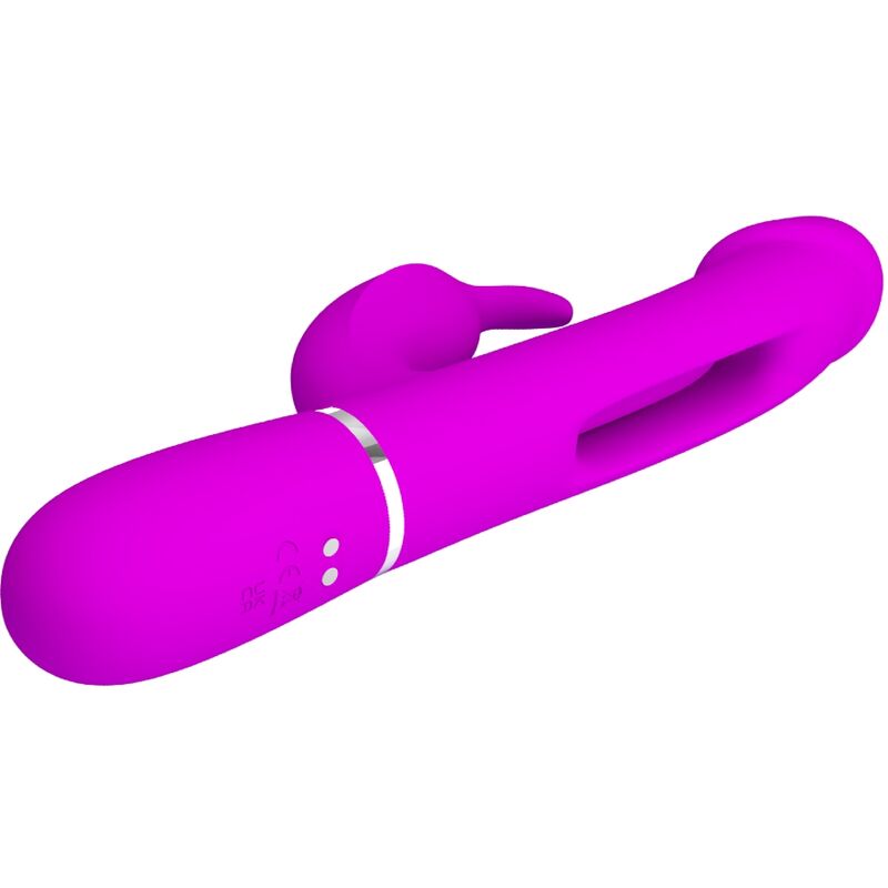 Dejon Rabbitvibrator 3 in 1 Multifunktions-Fuchsia