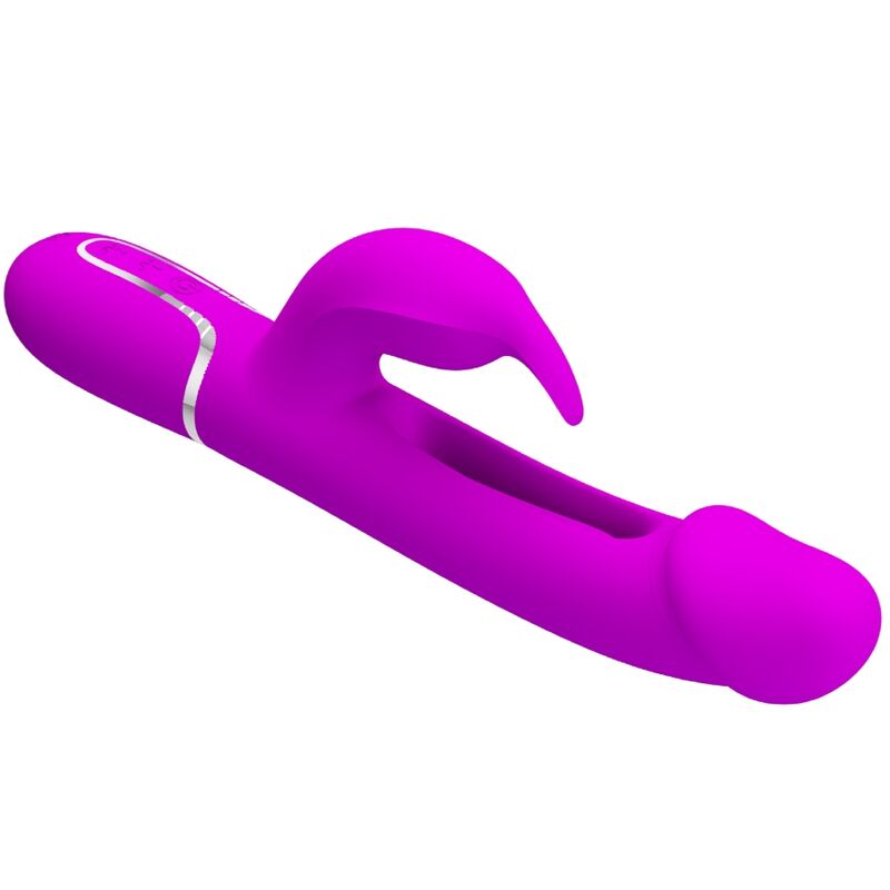 Dejon Rabbitvibrator 3 in 1 Multifunktions-Fuchsia