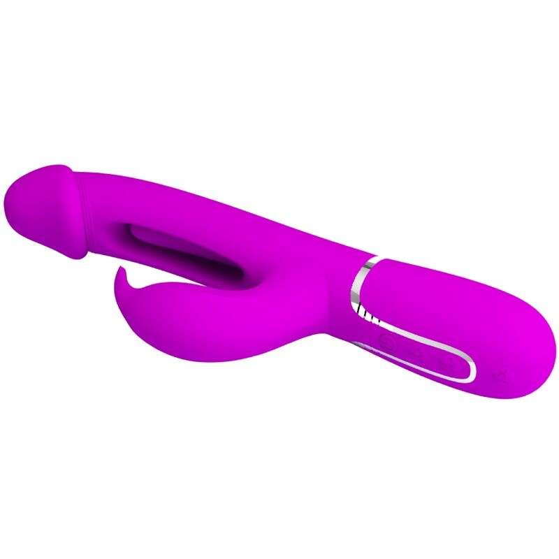 Dejon Rabbitvibrator 3 in 1 Multifunktions-Fuchsia
