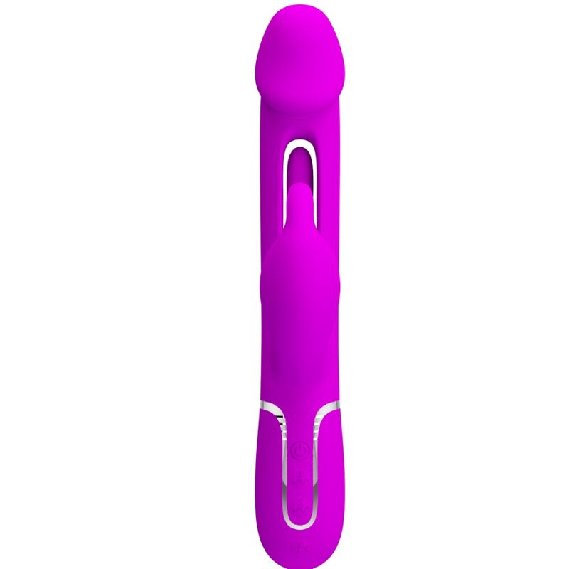 Dejon Rabbitvibrator 3 in 1 Multifunktions-Fuchsia
