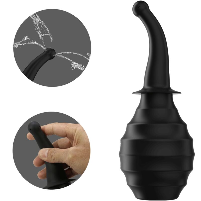 Analdusche blkm6 Super Power schwarz