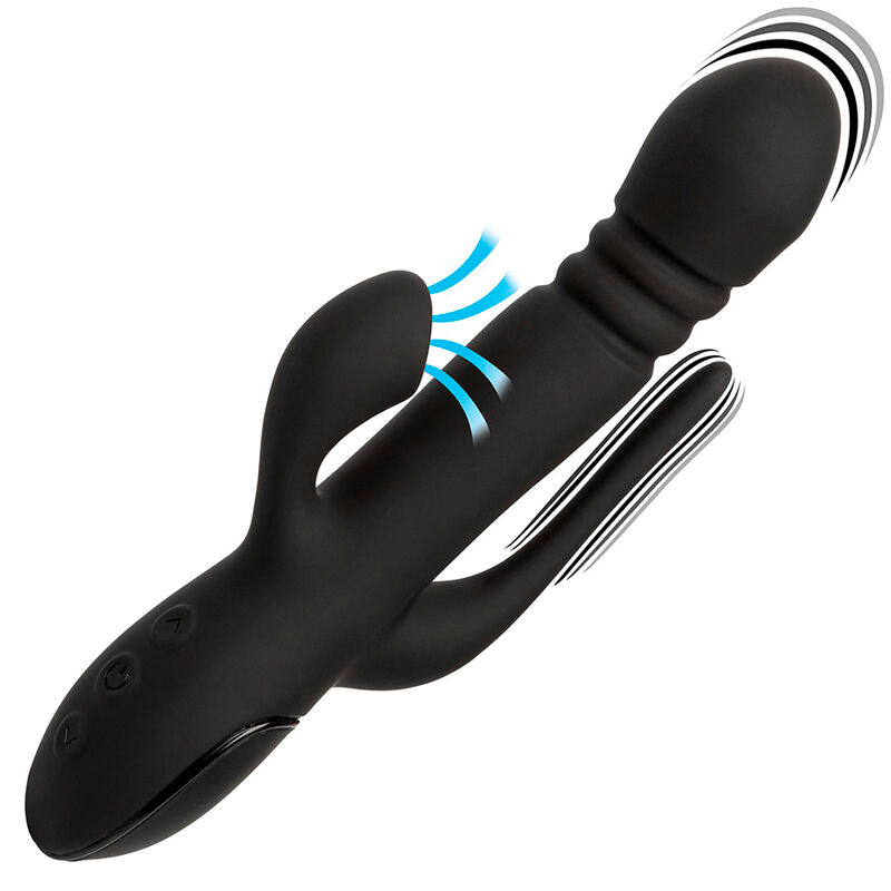 Euphoria Dreifachvibrator Schwarz
