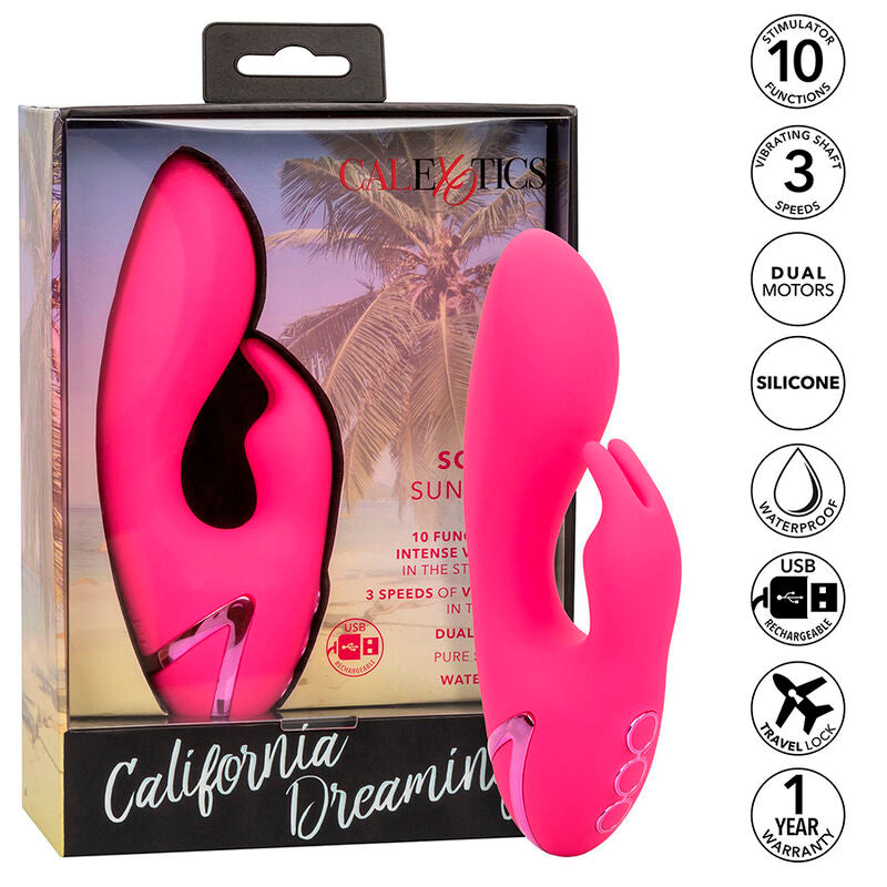 CALEXOTICS - SO. CAL SUNSHINE RABBIT FUCHSIA VIBRATOR VON CALIFORNIA DREAMING