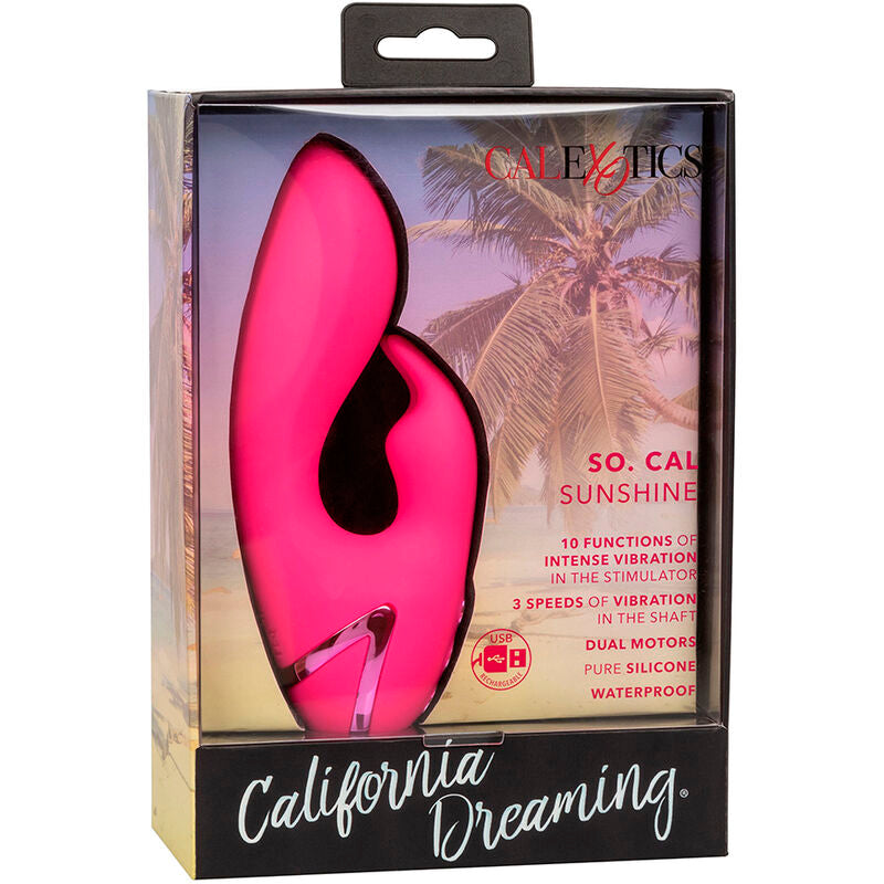 CALEXOTICS - SO. CAL SUNSHINE RABBIT FUCHSIA VIBRATOR VON CALIFORNIA DREAMING