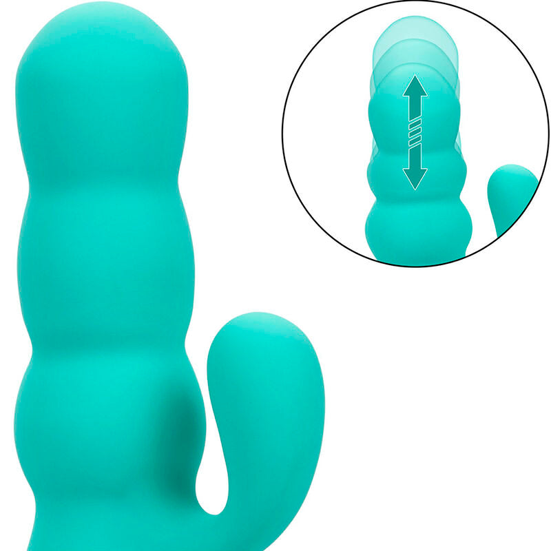Del Mar Diva Rabbir Aqua Green Vibrator von California Dreaming