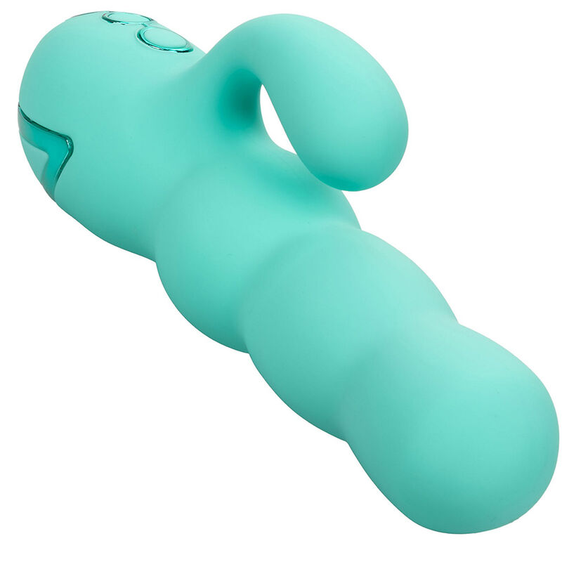 Del Mar Diva Rabbir Aqua Green Vibrator von California Dreaming