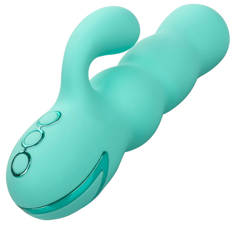 Del Mar Diva Rabbir Aqua Green Vibrator von California Dreaming