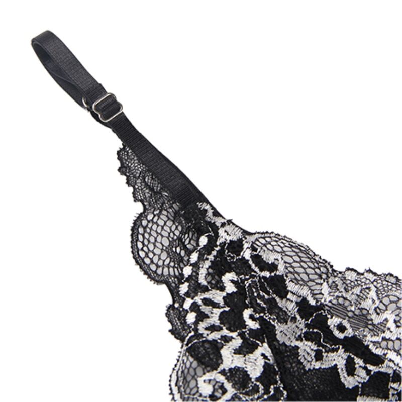 Babydoll-Tela-Tul-Pecho-Encaje-S/M