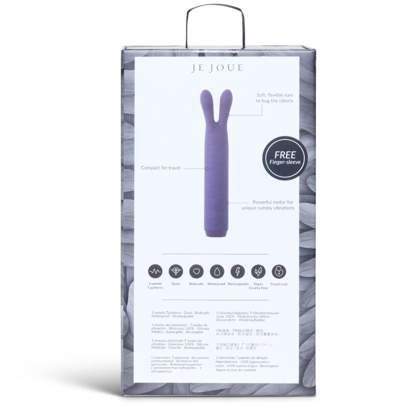 Lila Kaninchen Vibrierende Kugel