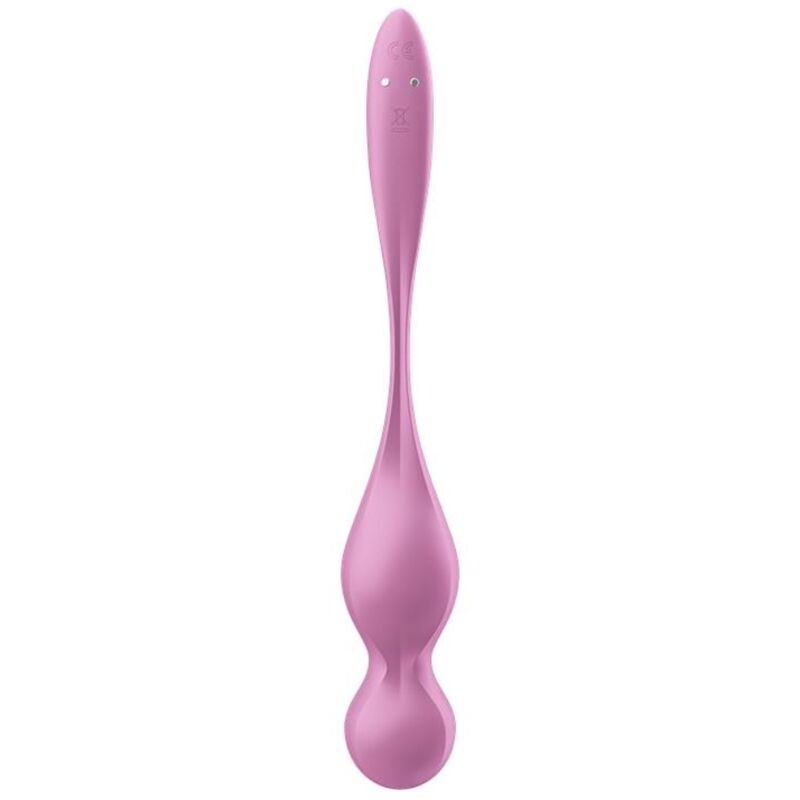 SATISFYER - VIBRIERENDE KEGEL-LIEBESVÖGEL ROSA BÄLLCHEN