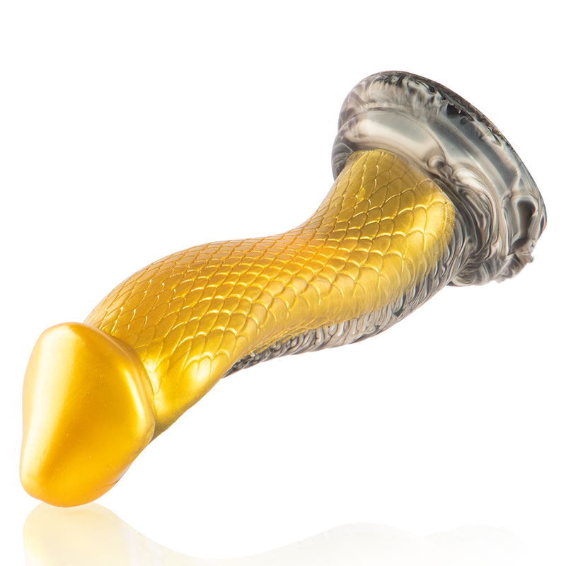 EPISCH - GELBER DRAKON COBRA DILDO