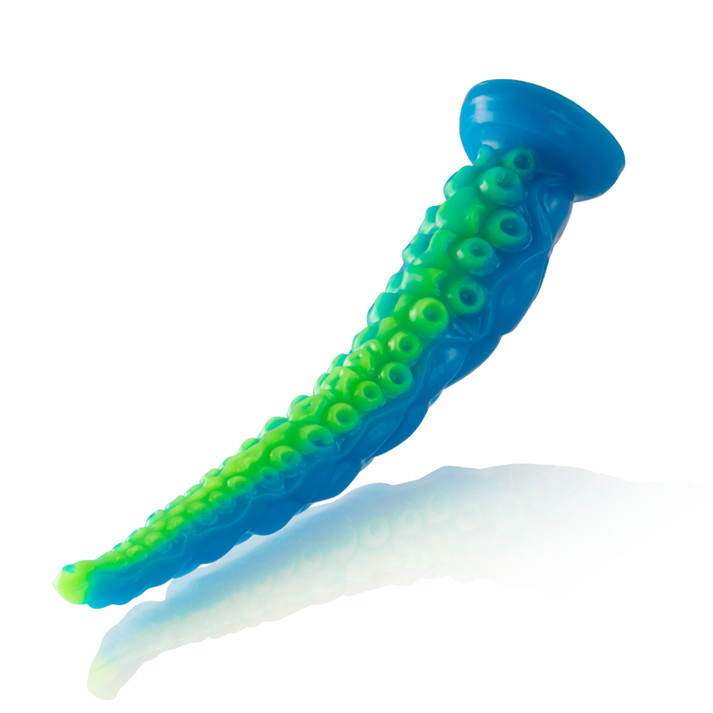 EPISCH - KLEINER, FLUORESZIERENDER, DÜNNER TENTAKELDILDO