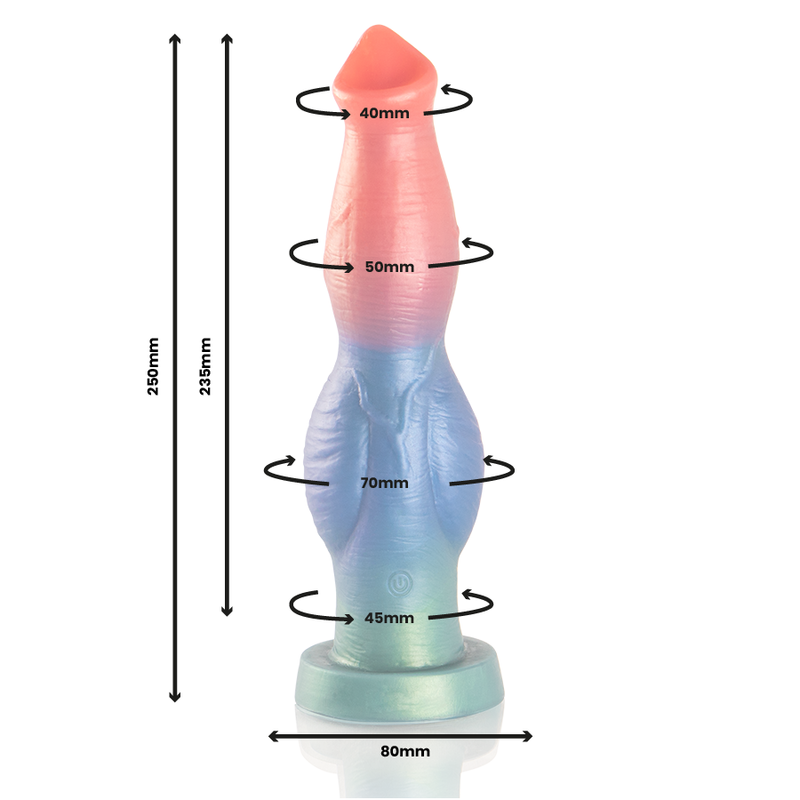 Arion Symphony of Pleasure Wiederaufladbarer Dildo mit Fernbedienung