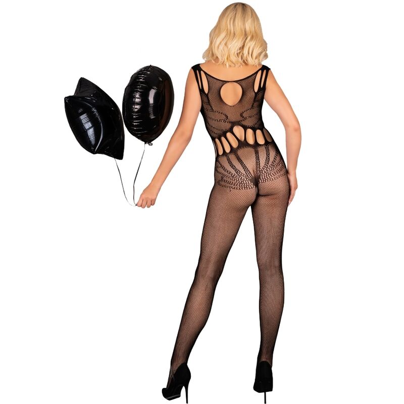 LIVCO CORSETTI FASHION - AMAHIL Bodystocking ohne Schritt, schwarz, Einheitsgröße