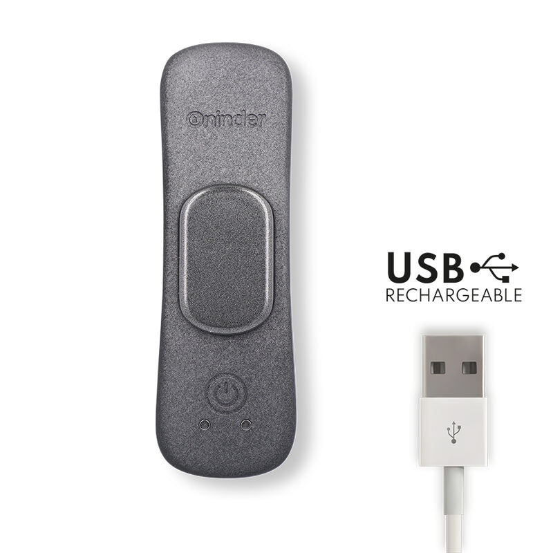 Manila Panty 9-Gang-Wiederaufladbarer Vibrator 9,6 cm x 2,6 cm - Kostenlose App