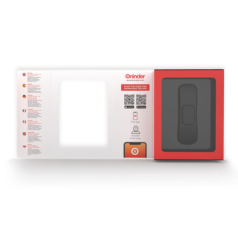 Manila Panty 9-Gang-Wiederaufladbarer Vibrator 9,6 cm x 2,6 cm - Kostenlose App