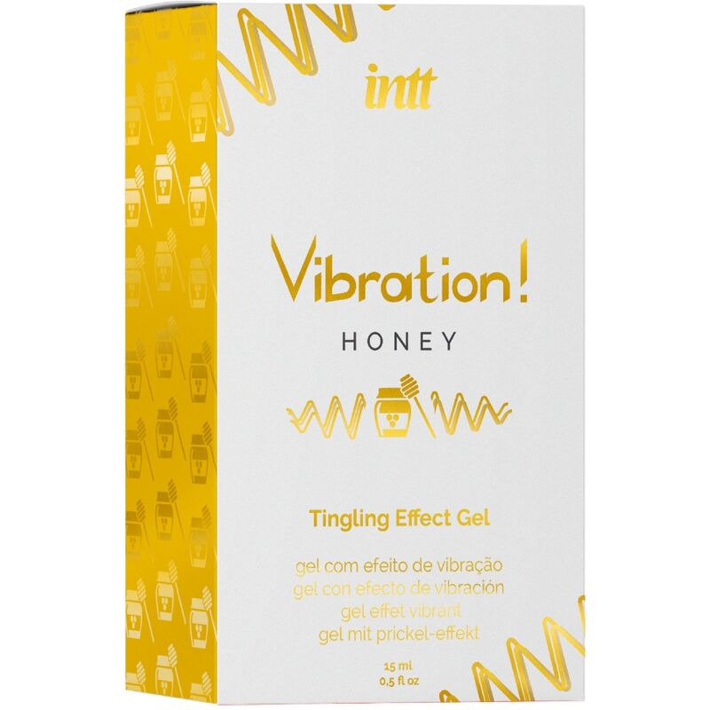 INTT – Leistungsstarkes Honig-Vibrationsgel, Intimstimulator, 15 ml