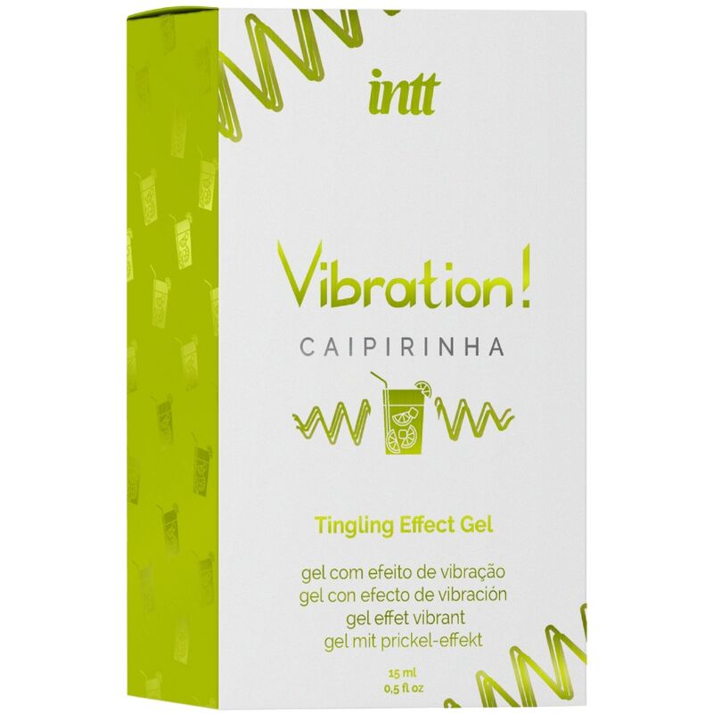 INTT - CAIPIRINHA FLÜSSIGES VIBRATOR-GEL, LEISTUNGSSTARKES INTIM-STIMULANT 15 ML