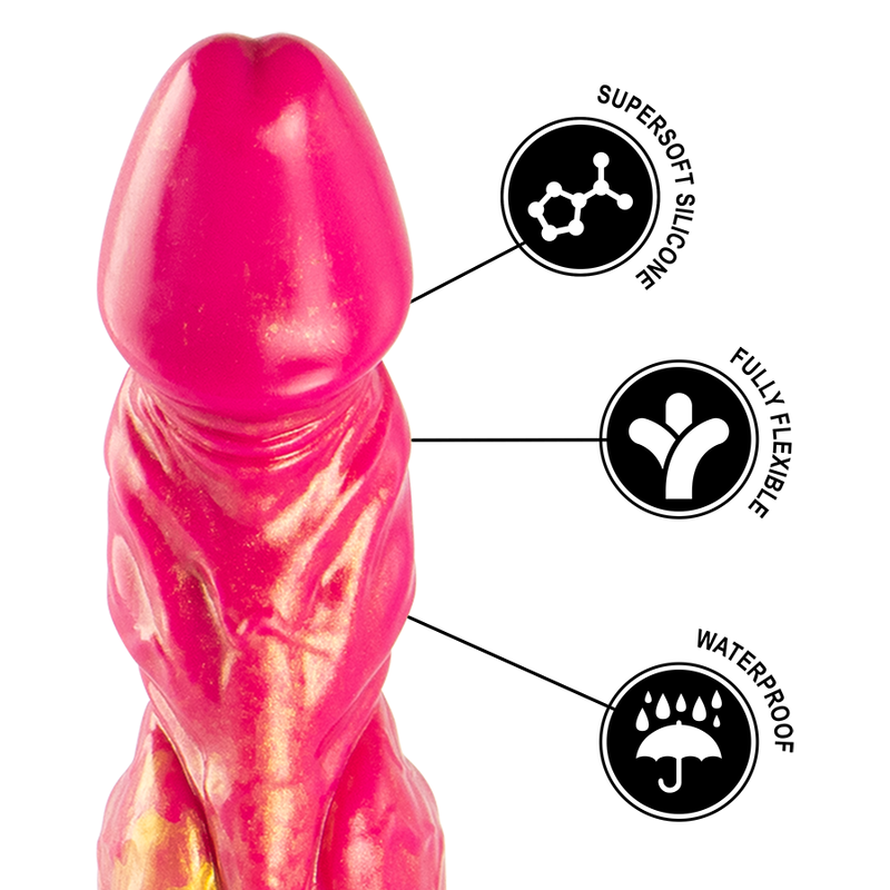 Mythologisches Feuer des Cerberus-Dildos