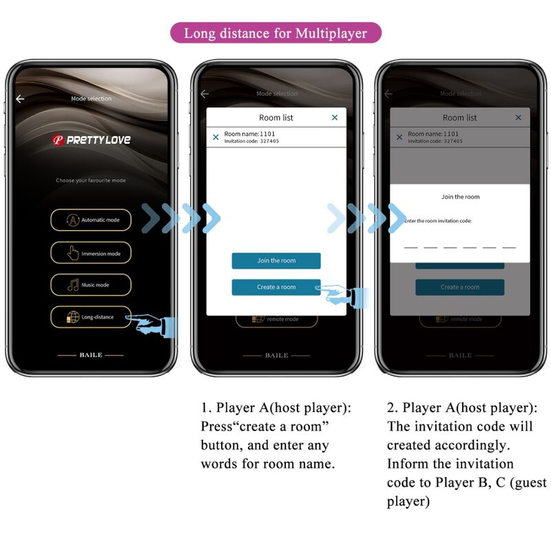 Lila wiederaufladbarer Vibrator Ethan