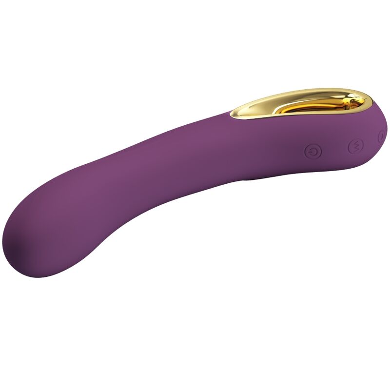 Lila wiederaufladbarer Vibrator Ethan