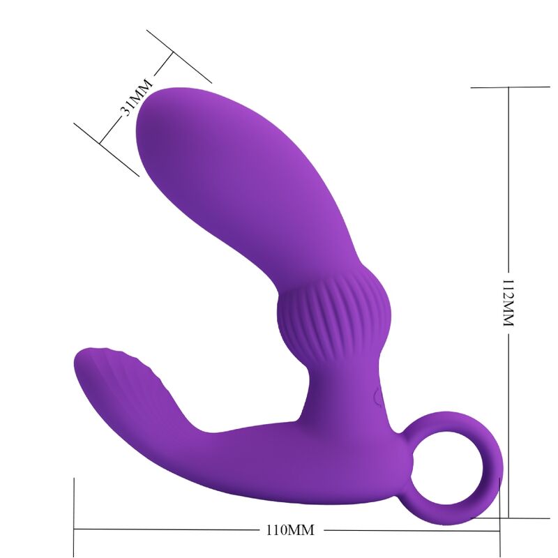 PRETTY LOVE - CAYLA VIBRATOR ANALMASSAGER LILA