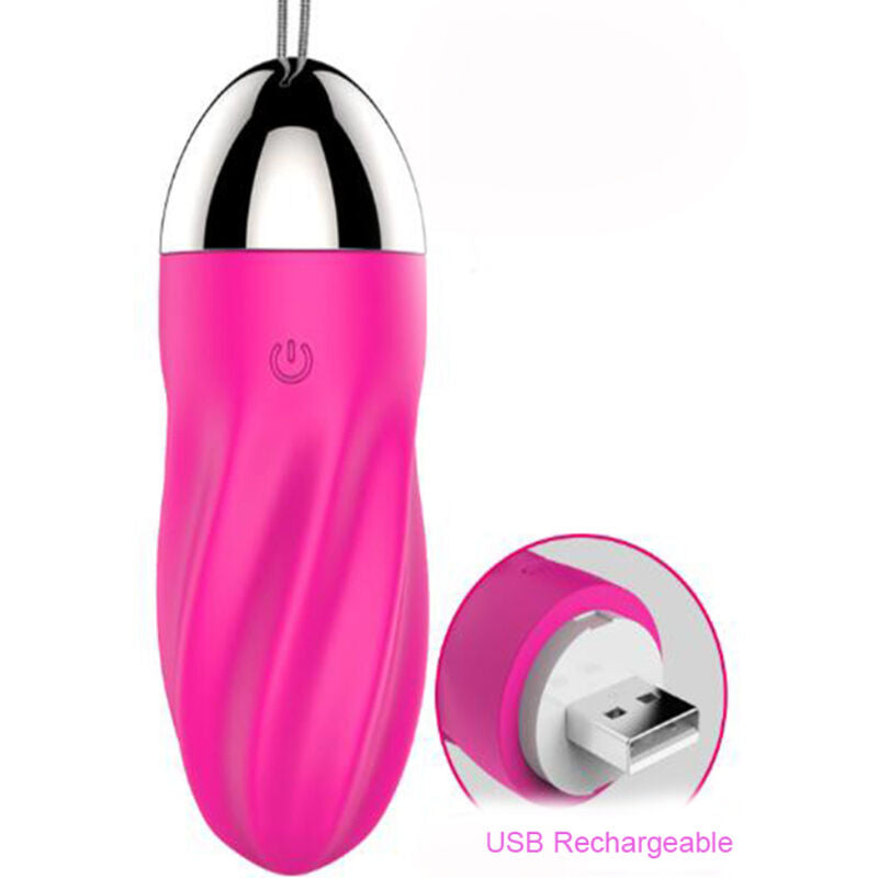ARMONY - SWEETY SPIRAL PINK VIBRATING EGG REFERENCE CONTROL