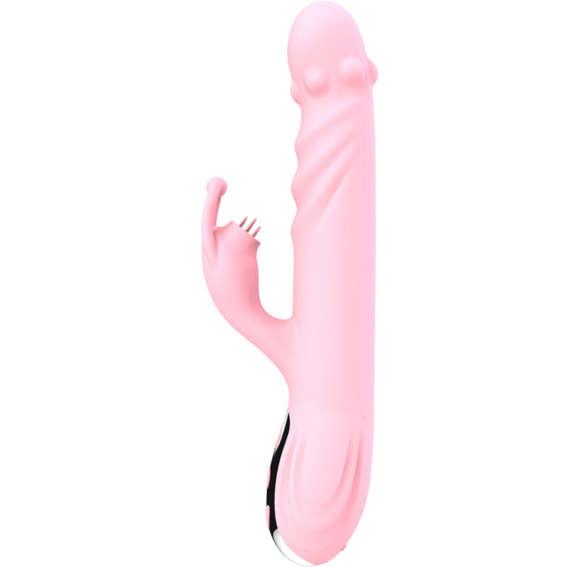 Vollzungenvibrator mit rosa Wärmeeffekt zur Stimulation der Zunge