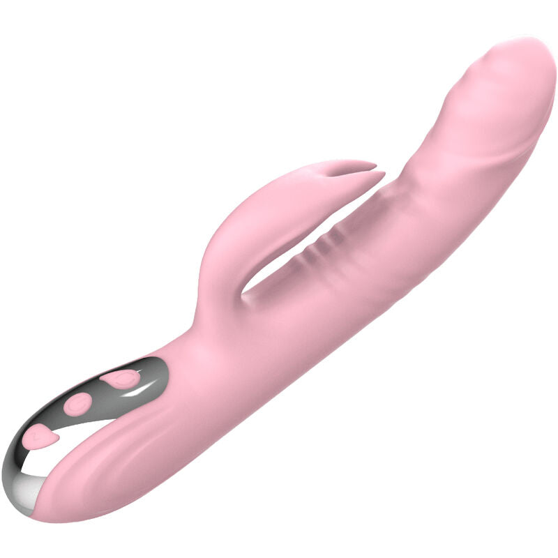 ARMONY – HASE-VIBRATOR, VOLLSTÄNDIG FINGERSÄHNLICH, ROSA WÄRMEEFFEKT