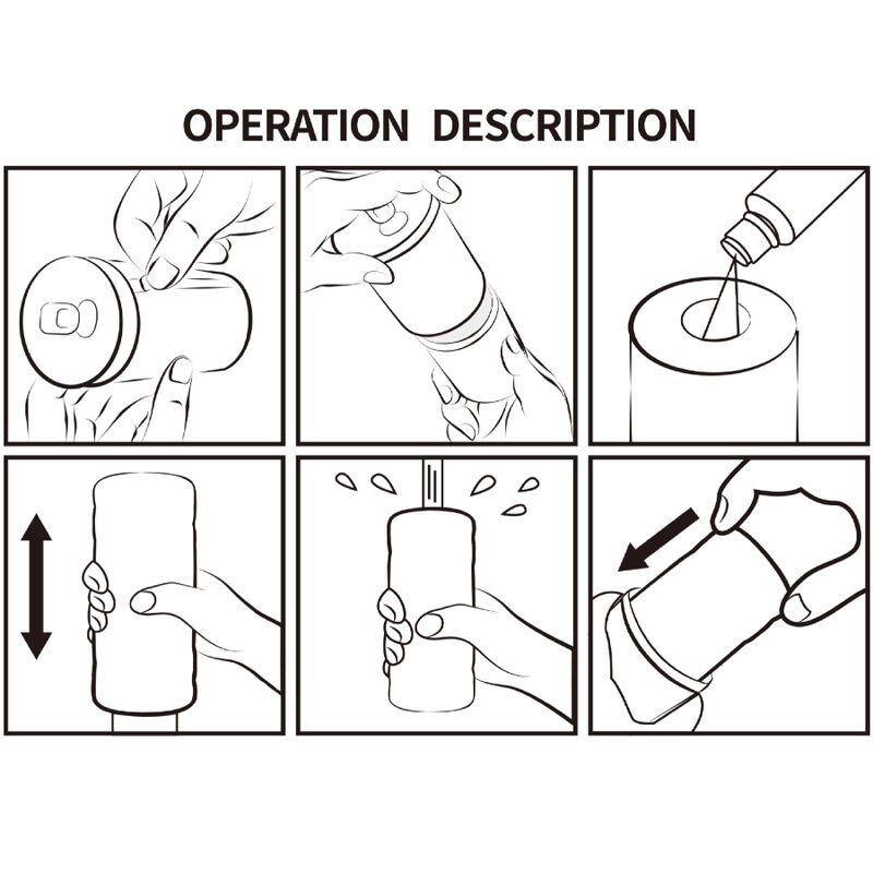 Hedy weißer Vagina-Masturbator