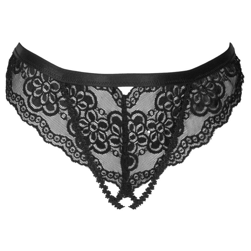 LIVCO CORSETTI FASHION - OKSURIN SCHWARZE PANTIES OHNE SCHRITT